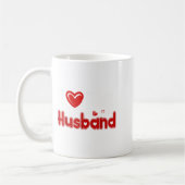 Funny I Love My Husband  Kaffeetasse (Links)