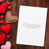 Funny I love My Pilot Heart & Airplane Romantic Karte