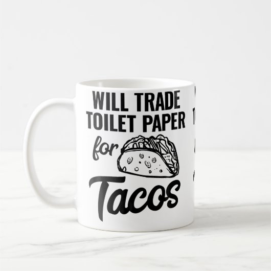 Funny I Love Taco Tuesday Taco Truck Women Kaffeetasse (Links)