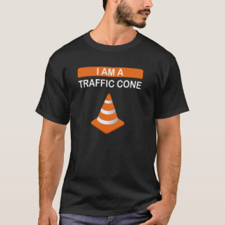 Funny I m A Traffic Cone Halloween Costume Pullove T-Shirt