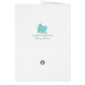 Funny "I’m Pregnant" Button-Up Girl Birthday Card (Hinten)