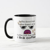 Funny I mag Kaffee Tasse (Links)