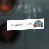 Funny I mag Lapis Gray Figaro Car Autoaufkleber