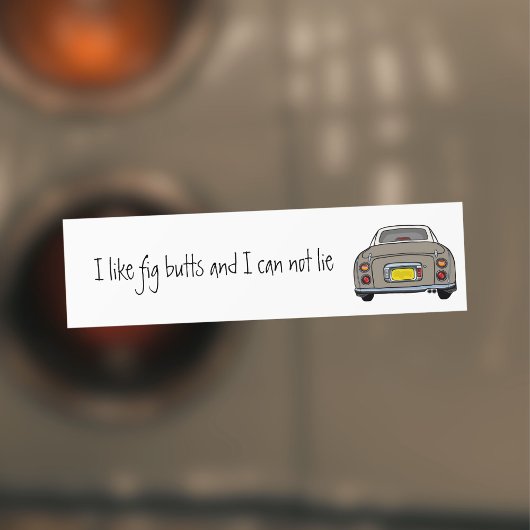 Funny I mag Topaz Mist Figaro Autoaufkleber