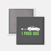 Funny I P Gas Electric Car I Love Evs Electri Magnet (Vorderseite/Rückseite)