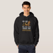 Funny I Raise Tiny Dinosaurier Barted Dragon Pet Hoodie (Vorne ganz)