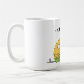 Funny I schlafe um RV Latte Tasse (Links)