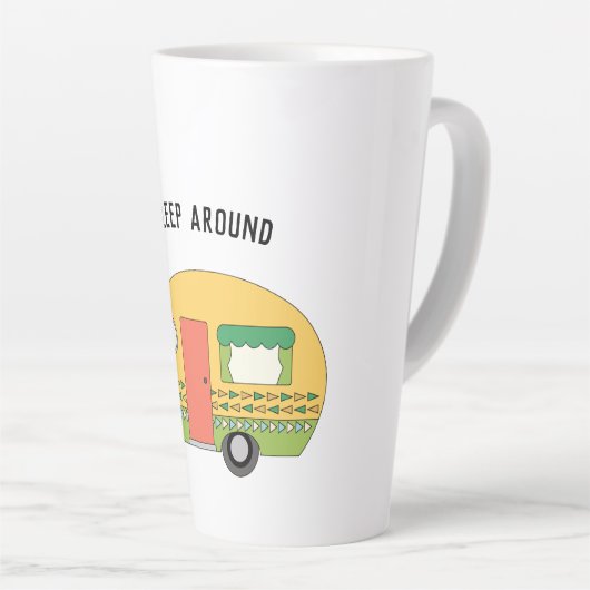 Funny I schläft um RV herum Milchtasse (Rechte Ecke)