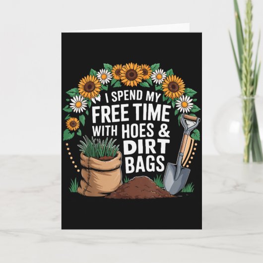 Funny I Spend My Free Time With Cute Ss Cute Sss A Karte (Vorderseite)