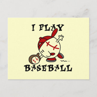 Funny I spiele Baseball Tshirts und Geschenke Postkarte