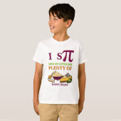 Funny I SPY VIELE PIE Happy Pi Day Kids T-Shirt (Vorne ganz)