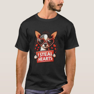 Funny I Stearts Kids Mens Womens Chihuahua Va T-Shirt