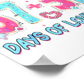 Funny I Survived 67 + 33 Days Of Loving You Valent Poster (Ecke)