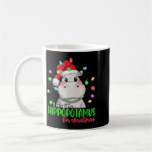 Funny I Want A Hiptamus For Christmas Xmas Hip Lov Kaffeetasse (Links)