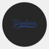 Funny I Will Be Waching US So Much Runder Aufkleber (Vorderseite)