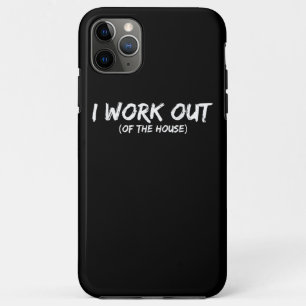 Funny I Workout Shirt For Gym Ratten - Quarantine Case-Mate iPhone Hülle
