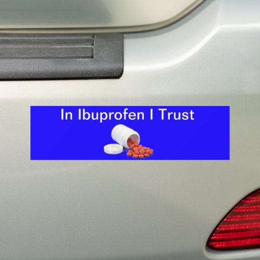 Funny Ibuprofen Autoaufkleber (Auf Auto)