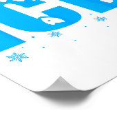 Funny Ice Costume Halloween 2024 Family Matching  Poster (Ecke)