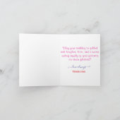 FUNNY ICE CREAM KINDERGEBURTSTAG CAKE KARTE (Innenseite)