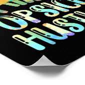 Funny Ice Cream Retro 80er Summer Popsiler Hustler Poster (Ecke)