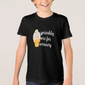 Funny Ice Creme Zitat, Redewendungen Personalisier Tri-Blend Shirt (Vorderseite)