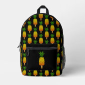 Funny Ice Drop Ananas Erfrischend Sommerfrüchte Bedruckter Rucksack (Vorderseite)