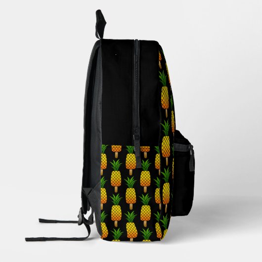 Funny Ice Drop Ananas Erfrischend Sommerfrüchte Bedruckter Rucksack (Links)