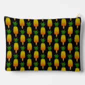 Funny Ice Drop Ananas Erfrischend Sommerfrüchte Zubehörtasche (Rückseite)