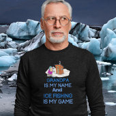 Funny Ice Fishing Opa Sweatshirt