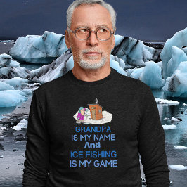 Funny Ice Fishing Opa Sweatshirt