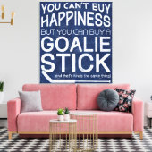 Funny Ice Hockey Goalie Artwork Leinwanddruck (Insitu (Wohnzimmer))