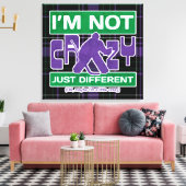 Funny Ice Hockey Goalie Box Leinwand (Insitu (Wohnzimmer))