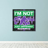 Funny Ice Hockey Goalie Box Leinwand (Insitu (Holzboden))