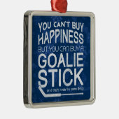 Funny Ice Hockey Goalie Holiday Dekoration (Rechts)