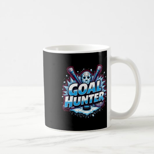 Funny Ice Hockey Quote Gift Goal  Kaffeetasse (Rechts)