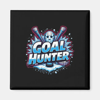 Funny Ice Hockey Quote Gift Goal Magnet