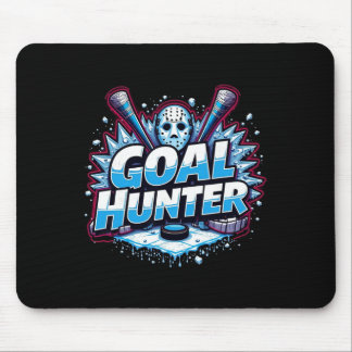 Funny Ice Hockey Quote Gift Goal Mousepad