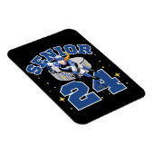 Funny Ice Hockey Senior 2024 Magnet (Rechte Seite)