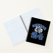 Funny Ice Hockey Senior 2024 Notizblock (Innenseite)