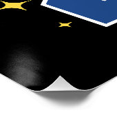 Funny Ice Hockey Senior 2024 Poster (Ecke)