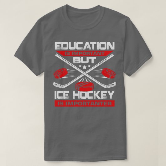 Funny Ice Hockey Spieler Geschenk 1 T-Shirt (Design vorne)