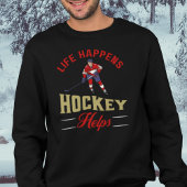 Funny Ice Hockey Sweatshirt