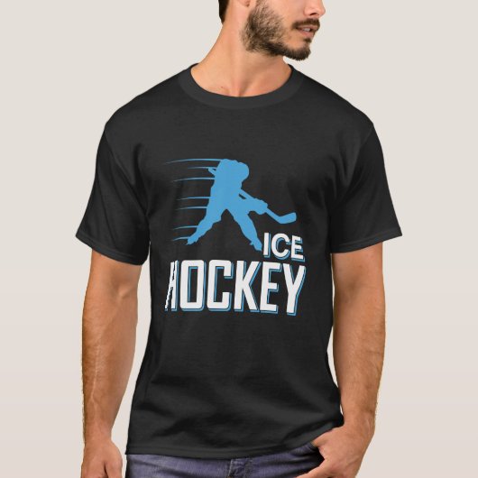 Funny Ice Hockey T-Shirt (Vorderseite)
