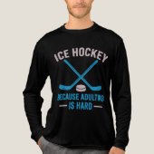 Funny Ice Hockey, weil Ehebruch harter T - Shirt i (Vorderseite)