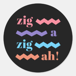 Funny Ice Skaten Mama Abbildung Skater Mama Runder Aufkleber