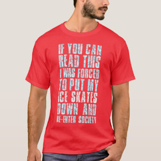 Funny Ice Skaten T-Shirt