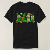 Funny Iced Coffee Latups Kleeblatts St Patricks T-Shirt (Design vorne)