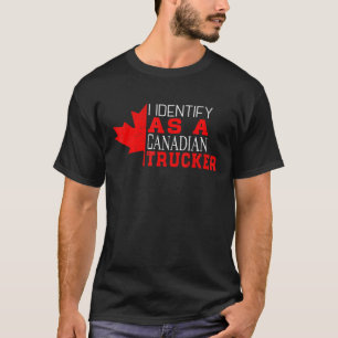 Funny ich als kanadischen Lastwagenfreund-Kon T-Shirt
