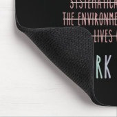 Funny Ich arbeite mit Kids Verhalten Analyse Psych Mousepad (Ecke)