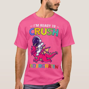 Funny Ich bin bereit, den Kindergarten Dinosaurier T-Shirt
